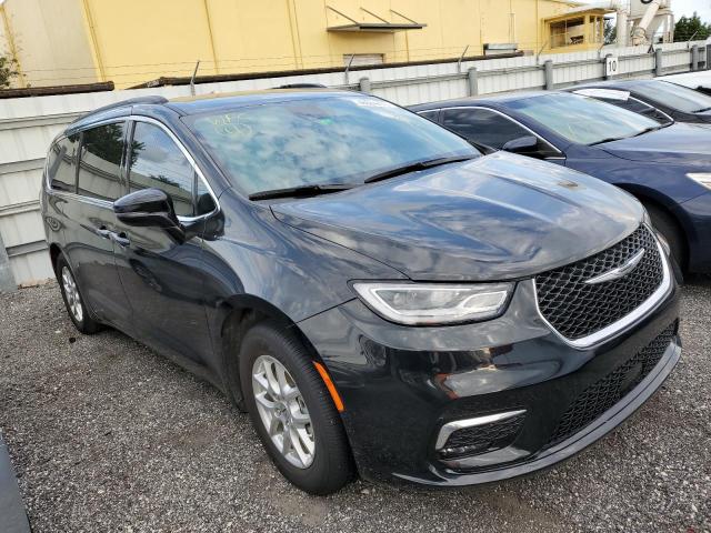 2C4RC1BG3NR150518 - 2022 CHRYSLER PACIFICA TOURING L შავი ფოტო 4