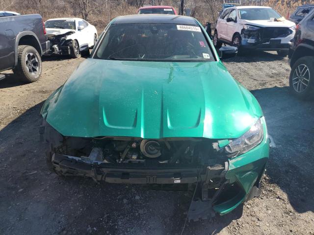 WBS43AY0XPFN93269 - 2023 BMW M3 COMPETITION GREEN photo 5
