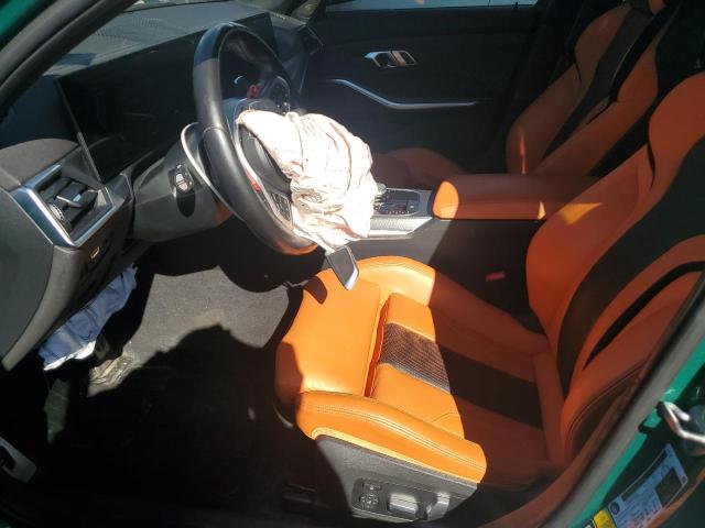 WBS43AY0XPFN93269 - 2023 BMW M3 COMPETITION GREEN photo 7