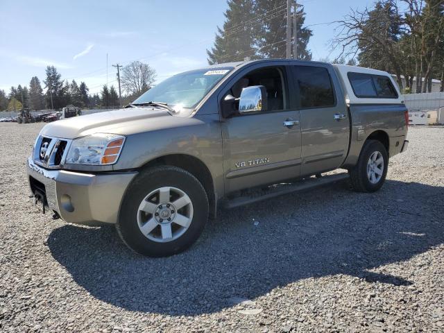 1N6AA07B57N223735 - 2007 NISSAN TITAN XE GRAY photo 1