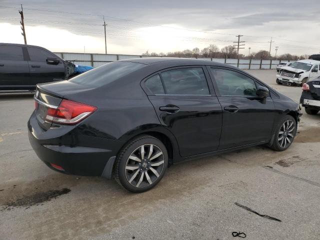 2HGFB2F94FH523257 - 2015 HONDA CIVIC EXL BLACK photo 3
