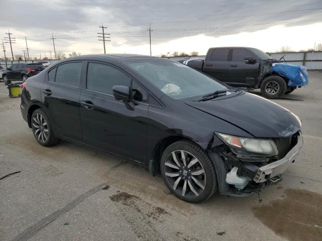 2HGFB2F94FH523257 - 2015 HONDA CIVIC EXL BLACK photo 4