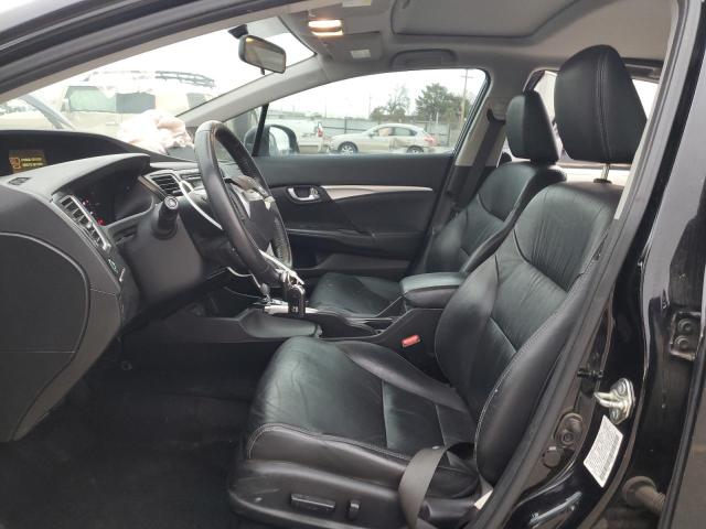 2HGFB2F94FH523257 - 2015 HONDA CIVIC EXL BLACK photo 7