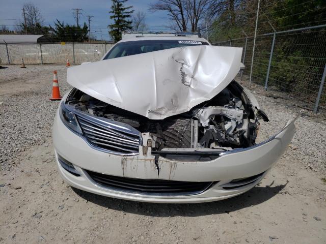 3LN6L2G98ER824106 - 2014 LINCOLN MKZ WHITE photo 5