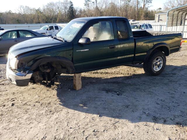 5TESM92NX1Z836751 - 2001 TOYOTA TACOMA XTRACAB PRERUNNER მწვანე ფოტო 1