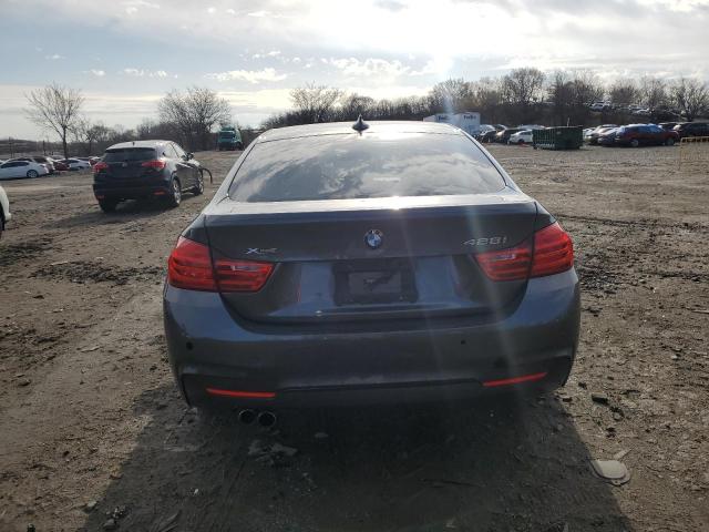 WBA4A7C59FD414133 - 2015 BMW 428 XI GRAN COUPE GRAY photo 6