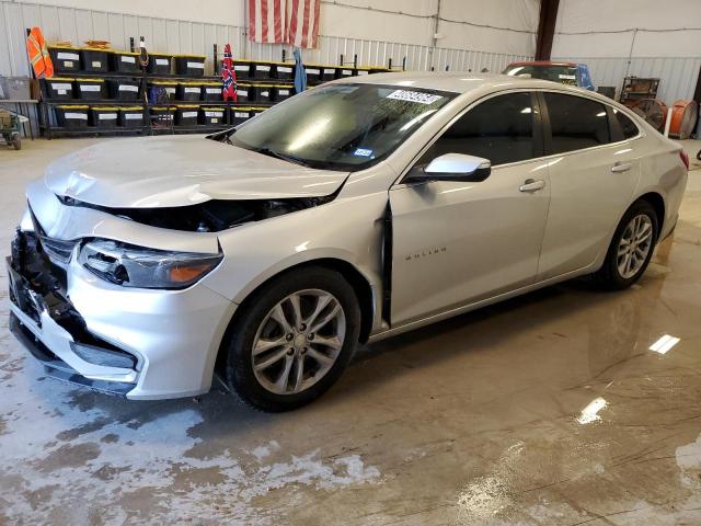 1G1ZE5ST8HF288591 - 2017 CHEVROLET MALIBU LT SILVER photo 1