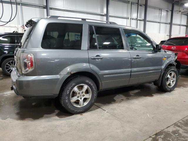 5FNYF18518B025557 - 2008 HONDA PILOT EXL GRAY photo 3