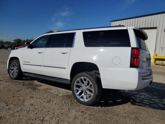 1GNSKHKC0KR406388 - 2019 CHEVROLET SUBURBAN K1500 LT WHITE photo 2