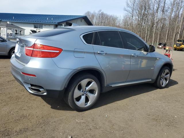 5UXFH0C5XALC66251 - 2010 BMW X6 HYBRID BLUE photo 3