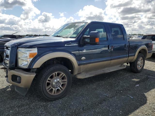 1FT7W2BT1EEB51892 - 2014 FORD F250 SUPER DUTY BLUE photo 1