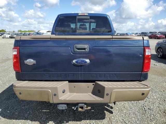 1FT7W2BT1EEB51892 - 2014 FORD F250 SUPER DUTY BLUE photo 6