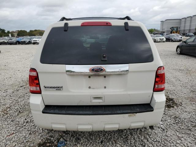 1FMCU0E73AKA45121 - 2010 FORD ESCAPE LIMITED WHITE photo 6