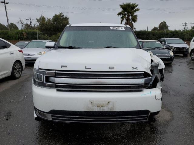 2FMGK5D89GBA01125 - 2016 FORD FLEX LIMITED WHITE photo 5