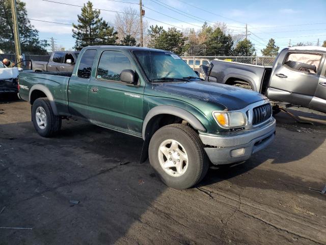 5TEWN72N54Z315654 - 2004 TOYOTA TACOMA XTRACAB GREEN photo 4