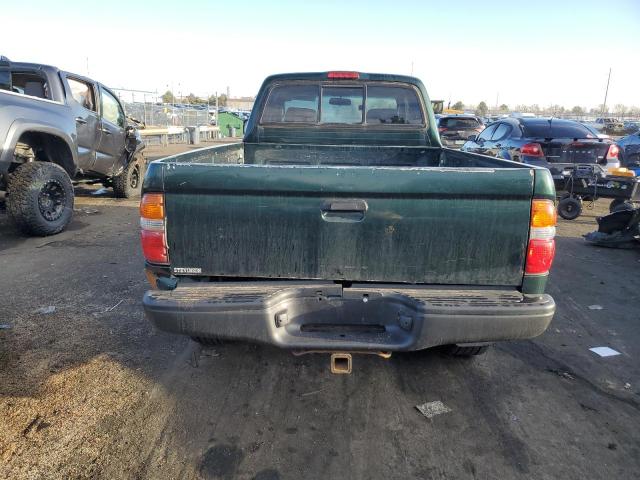 5TEWN72N54Z315654 - 2004 TOYOTA TACOMA XTRACAB GREEN photo 6