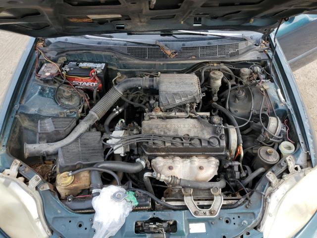 2HGEJ6571TH553995 - 1996 HONDA CIVIC LX GREEN photo 11