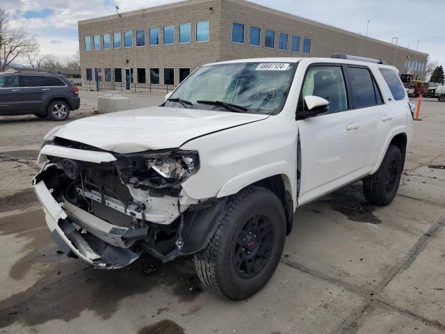 JTEBU5JR3K5630944 - 2019 TOYOTA 4 RUNNER SR5 WHITE photo 1