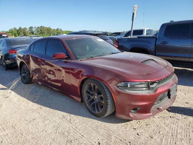 2C3CDXGJ7LH234827 - 2020 DODGE CHARGER SCAT PACK MAROON photo 4
