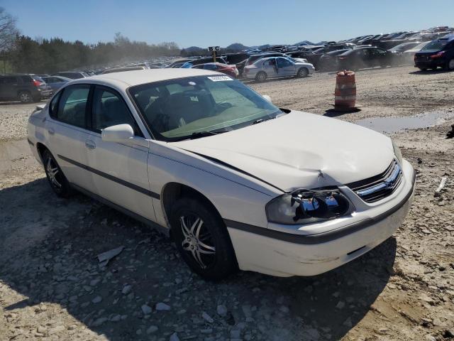 2G1WF52E149255906 - 2004 CHEVROLET IMPALA WHITE photo 4