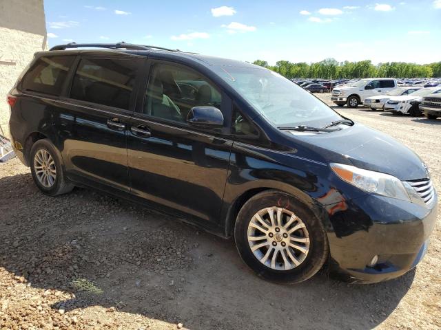 5TDYK3DC5FS656025 - 2015 TOYOTA SIENNA XLE BLACK photo 4