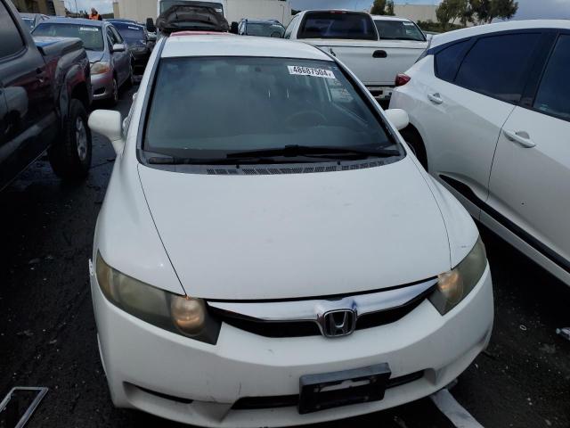 2HGFA16699H357597 - 2009 HONDA CIVIC LX-S Սպիտակ լուսանկար 5