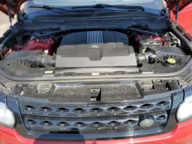 SALWV2EFXGA585171 - 2016 LAND ROVER RANGE ROVE AUTOBIOGRAPHY RED photo 12
