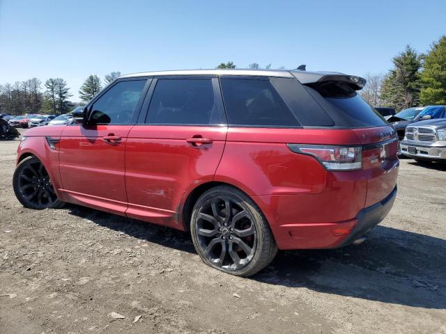 SALWV2EFXGA585171 - 2016 LAND ROVER RANGE ROVE AUTOBIOGRAPHY RED photo 2