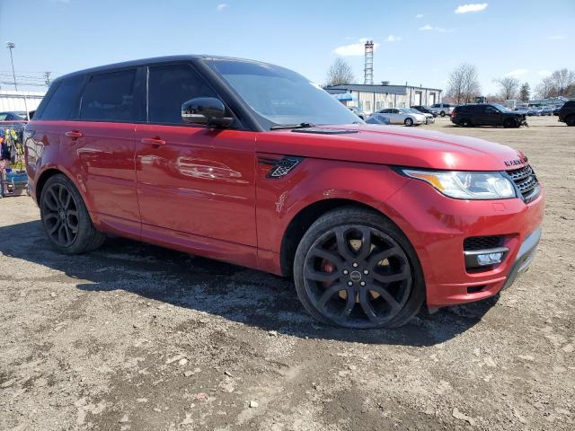 SALWV2EFXGA585171 - 2016 LAND ROVER RANGE ROVE AUTOBIOGRAPHY RED photo 4