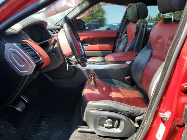 SALWV2EFXGA585171 - 2016 LAND ROVER RANGE ROVE AUTOBIOGRAPHY RED photo 7