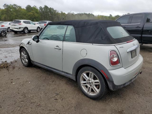 WMWZN3C54CT134625 - 2012 MINI COOPER SILVER photo 2