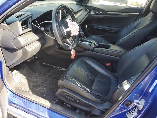 SHHFK7H76HU202884 - 2017 HONDA CIVIC EXL ლურჯი ფოტო 7