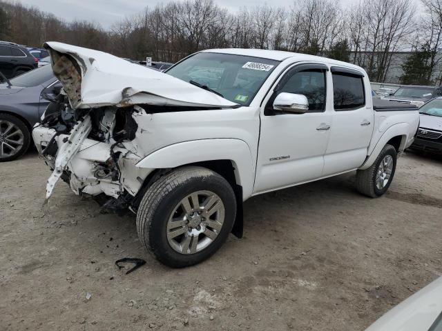 3TMLU4EN4EM141462 - 2014 TOYOTA TACOMA DOUBLE CAB WHITE photo 1