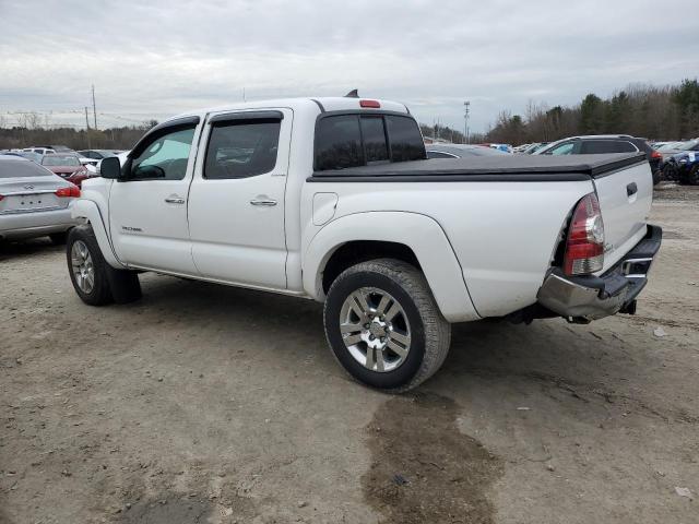 3TMLU4EN4EM141462 - 2014 TOYOTA TACOMA DOUBLE CAB WHITE photo 2