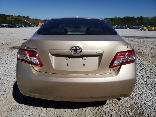 4T1BF3EK3BU187289 - 2011 TOYOTA CAMRY BASE TAN photo 6