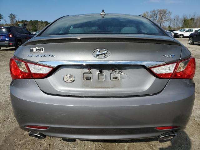 5NPEC4AB4DH530825 - 2013 HYUNDAI SONATA SE GRAY photo 6