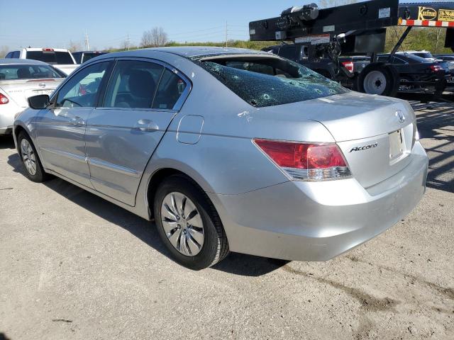 1HGCP26309A130911 - 2009 HONDA ACCORD LX GRAY photo 2