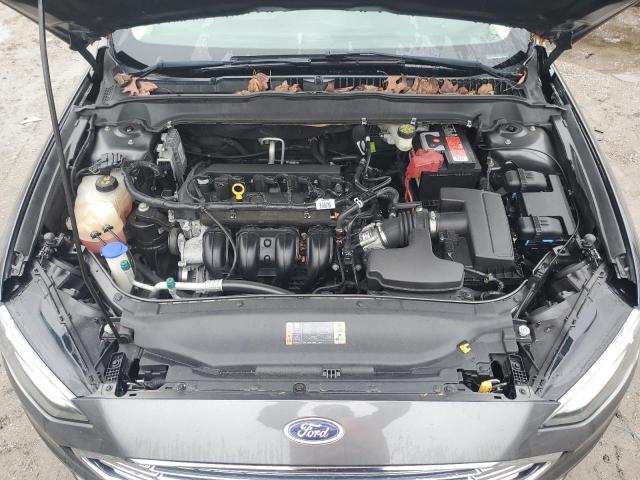 3FA6P0G74HR290477 - 2017 FORD FUSION S GRAY photo 11