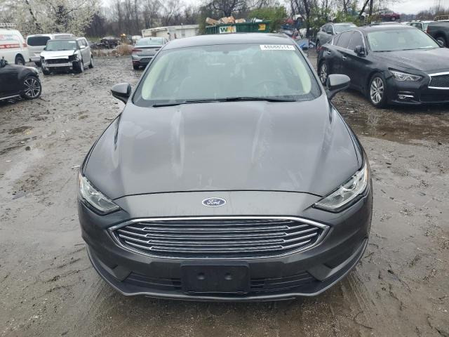 3FA6P0G74HR290477 - 2017 FORD FUSION S GRAY photo 5