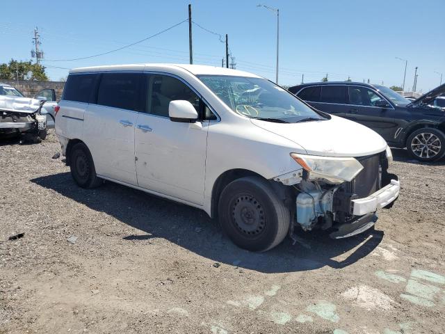 JN8AE2KP6C9049946 - 2012 NISSAN QUEST S WHITE photo 4