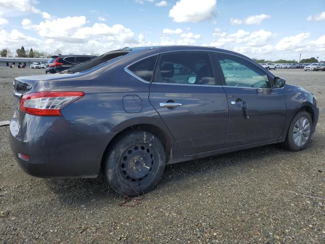 3N1AB7AP5FY233005 - 2015 NISSAN SENTRA S GRAY photo 3