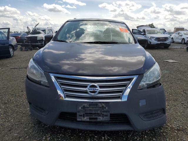 3N1AB7AP5FY233005 - 2015 NISSAN SENTRA S GRAY photo 5