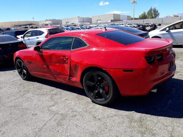 2G1FC1EDXB9174095 - 2011 CHEVROLET CAMARO LT RED photo 2