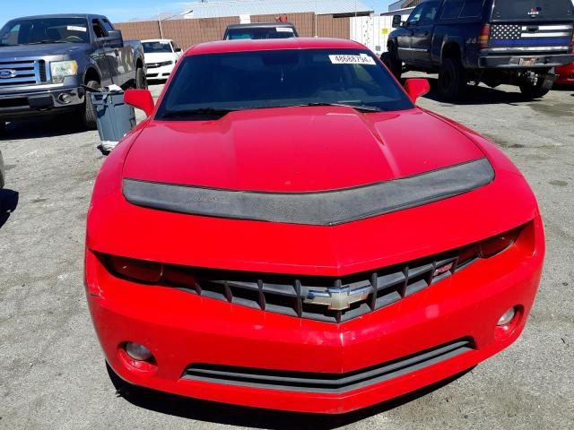 2G1FC1EDXB9174095 - 2011 CHEVROLET CAMARO LT RED photo 5