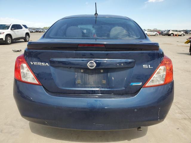 3N1CN7AP7DL893024 - 2013 NISSAN VERSA S BLUE photo 6