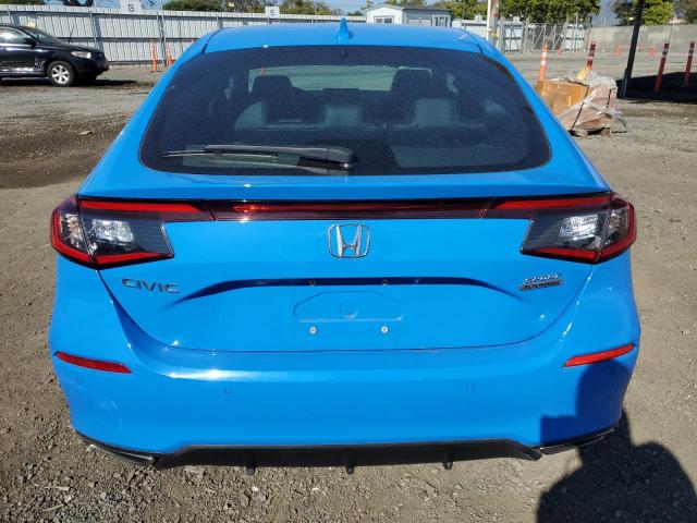 19XFL1H80NE017364 - 2022 HONDA CIVIC SPORT TOURING BLUE photo 6