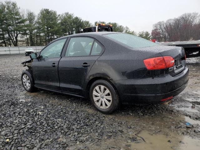 3VW2K7AJ4EM352213 - 2014 VOLKSWAGEN JETTA BASE BLACK photo 2