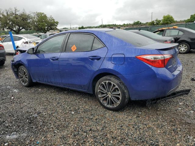 2T1BURHE3GC730373 - 2016 TOYOTA COROLLA L BLUE photo 2