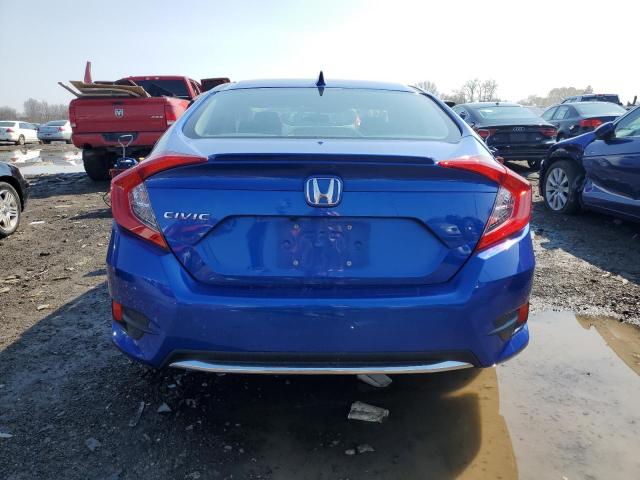 19XFC1F36ME006228 - 2021 HONDA CIVIC EX BLUE photo 6