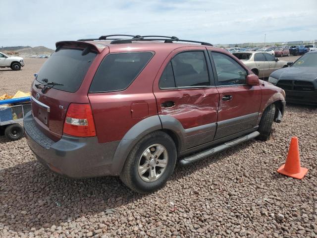 KNDJD736175680750 - 2007 KIA SORENTO EX BURGUNDY photo 3